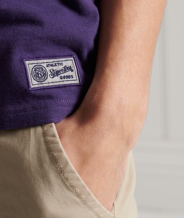 Camiseta deportiva gr&aacute;fica de gramaje est&aacute;ndar Image 5