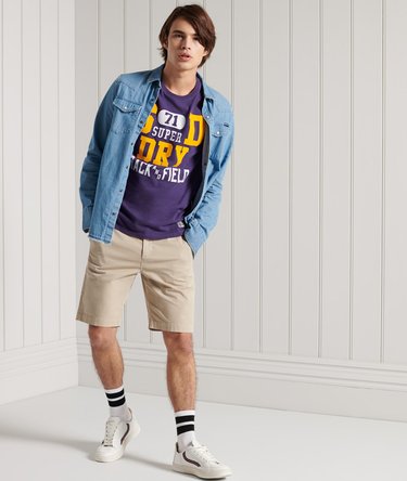 Camiseta deportiva gr&aacute;fica de gramaje est&aacute;ndar Image 2