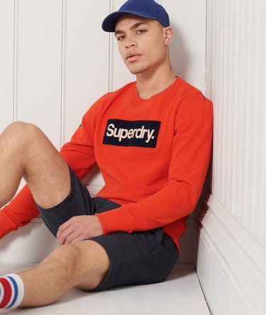 Core Logo Workwear Loopback Sweatshirt Image 3