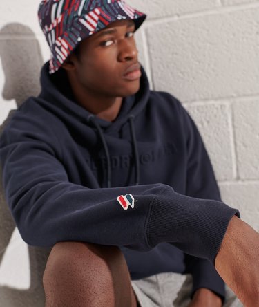 Felpa con cappuccio e stampa in rilievo Sportstyle Image 3