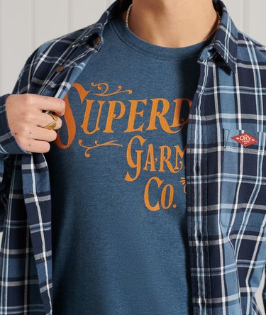 T-shirt léger à motif Workwear Image 3