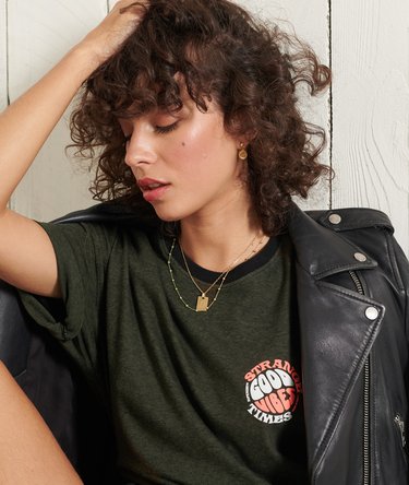 Military Narrative Boxy Tee Image 4