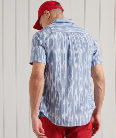 Short Sleeve Denim Loom Shirt Image 3