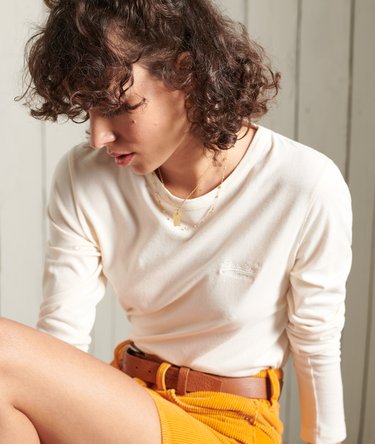 Organic Cotton Classic Long Sleeved Top Image 1