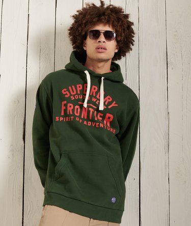 Heritage Mountain hoodie met grafische print Image 1