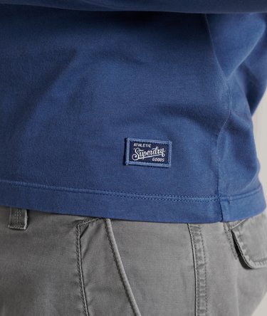 Long Sleeved Overdye Collegiate Top Image 5