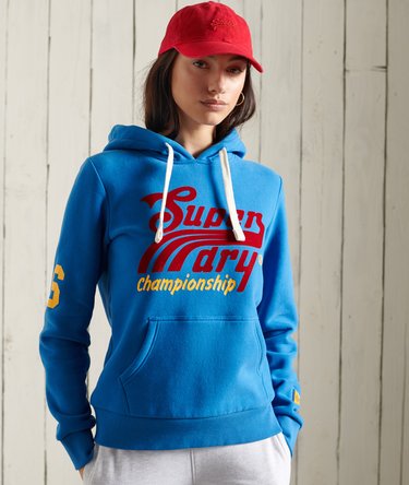 Sudadera con capucha y gráfico Collegiate Cali Image 1
