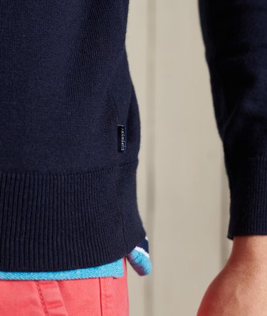 Orange Label V-Neck Jumper Image 4