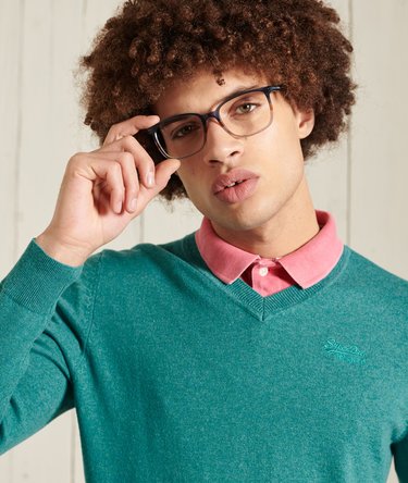 Pullover mit V-Ausschnitt aus der Orange Label Kollektion Image 1
