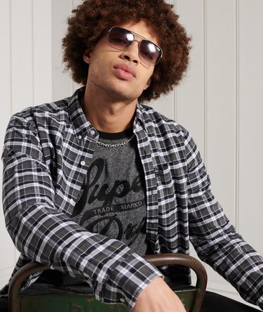 Workwear Lightweight Ringer T-Shirt Image 3