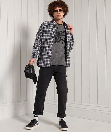 Workwear Lightweight Ringer T-Shirt Image 2
