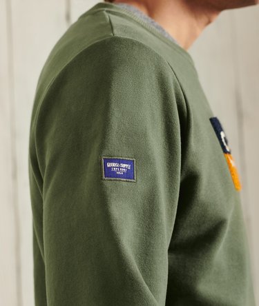 Core Logo Workwear Loopback Sweatshirt Image 4