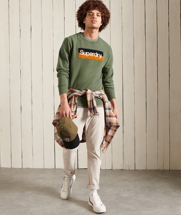 Core Logo Workwear Loopback Sweatshirt Image 2