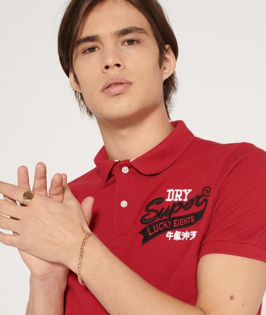 Organic Cotton CNY Superstate Polo Shirt Image 3