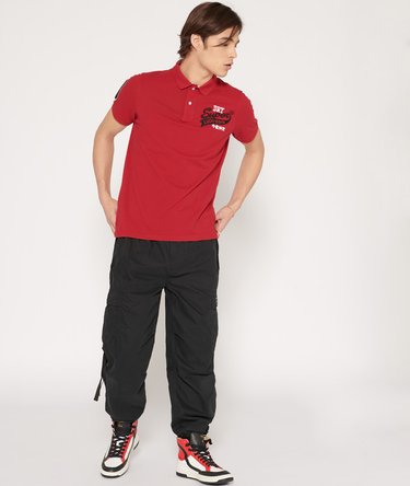 Organic Cotton CNY Superstate Polo Shirt Image 2