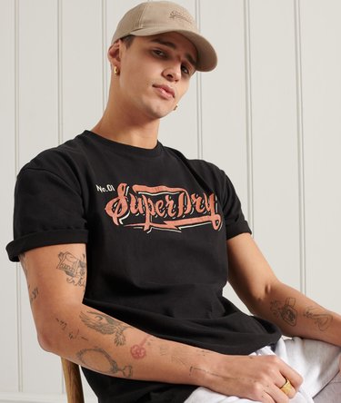 Camiseta de corte cuadrado con estampado gráfico de estilo boho Image 3