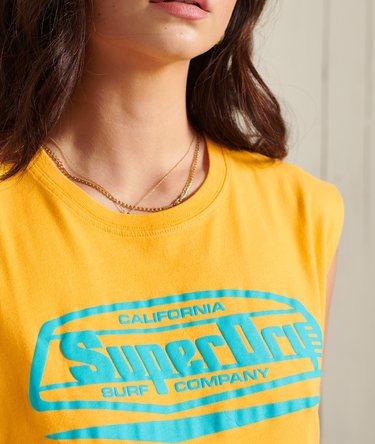 Cali Surf Graphic Tank Top Image 4
