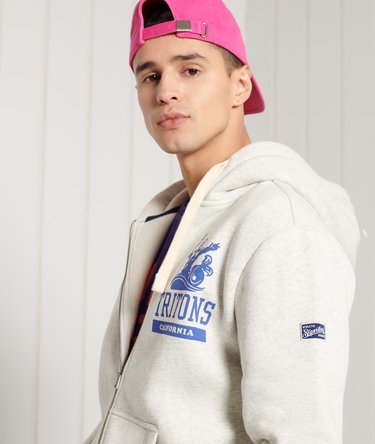 Collegiate State Zip Hoodie Image 1