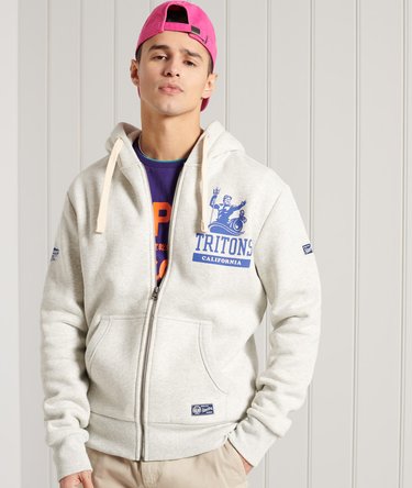 Collegiate State Zip Hoodie Image 2