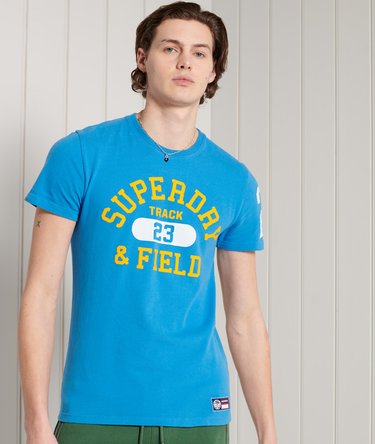 Track & Field Graphic Standard Weight T-Shirt Image 1