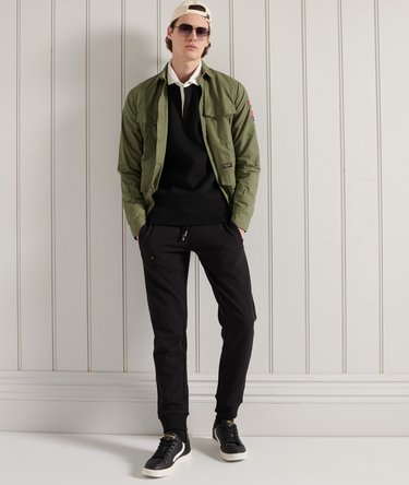 Klassische Loopback-Jogginghose aus der Orange Label Kollektion Image 2