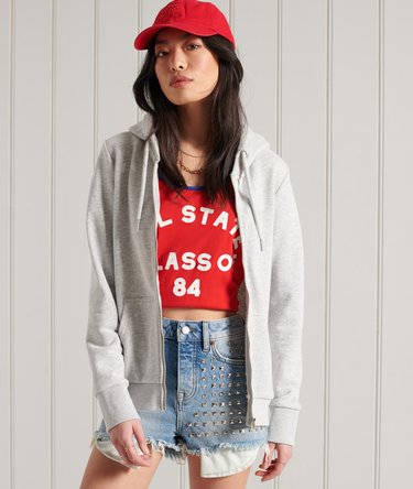 Classic Loopback Zip Hoodie Image 1