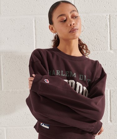 Varsity Arch Sweatshirt mit Fledermaus&auml;rmeln Image 3