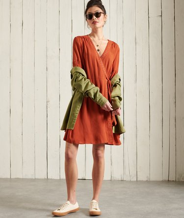 Bohemian Wrap Dress Image 2