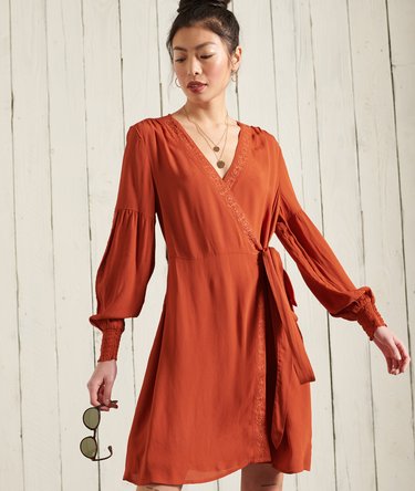 Bohemian Wrap Dress Image 1