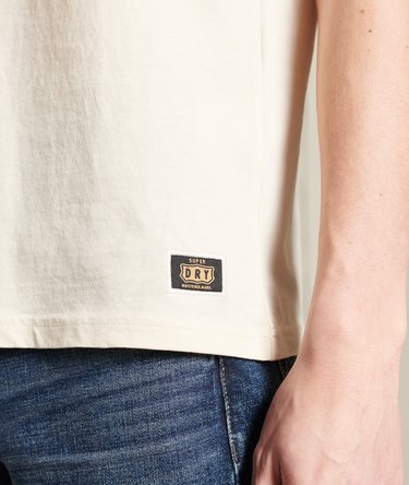 Boho Tanktop mit Grafik und abgeschnittenen Ärmeln Image 3