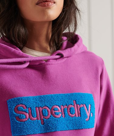 Core Logo Workwear Loopback Hoodie Image 4