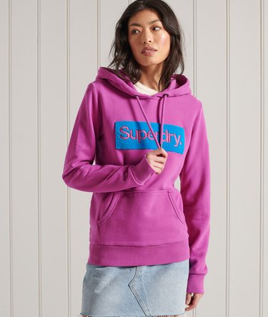Core Logo Workwear Loopback Hoodie Image 1
