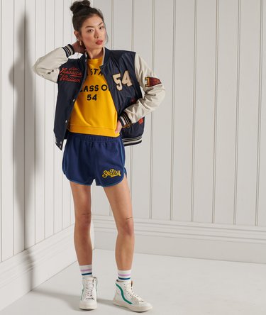 Collegiate Colour Block Sweat T-Shirt Image 2