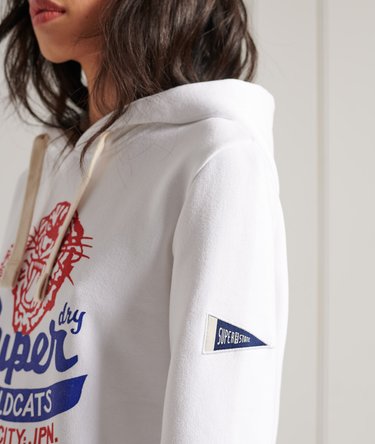 Vintage Varsity Hoodie Image 4