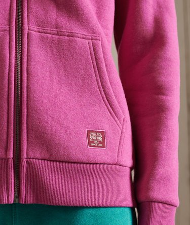 Sweat à capuche zippé Vintage Logo Duo Image 4