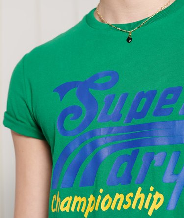 T-shirt à motif Collegiate Épaisseur standard Image 3