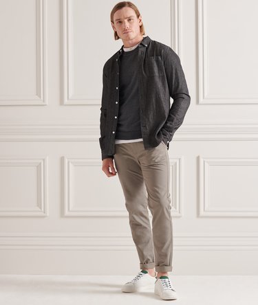 Cotton Crew Knitted Jumper Image 2