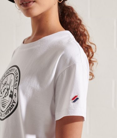 Expedition T-shirt met wijdvallende pasvorm Image 4