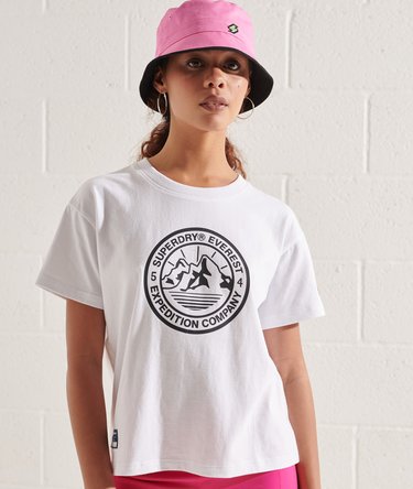 Expedition T-shirt met wijdvallende pasvorm Image 1
