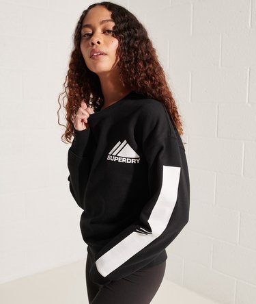 Mountain Sport enfärgad rundhalsad sweatshirt Image 3