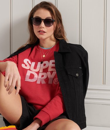 Embroidery Fade Standard Crew Sweatshirt Image 3