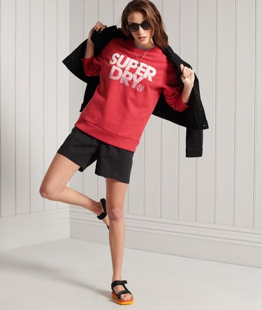 Embroidery Fade Standard Crew Sweatshirt Image 2