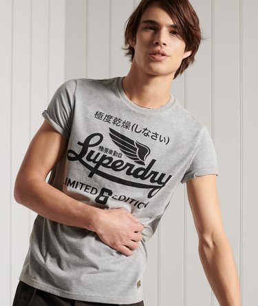 Lichtgewicht T-shirt met militaire print Image 1
