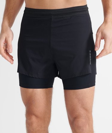 Run Premium Layered Shorts Image 1
