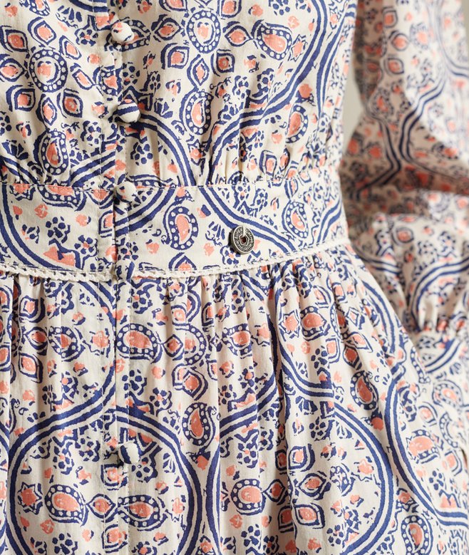 womens Bohemian Maxi Dress in Mix Print | Superdry US