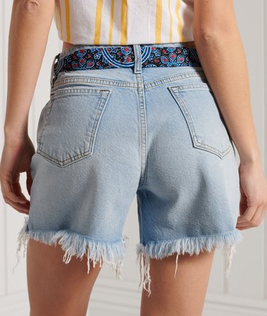 Schmale Shorts mit mittlerer Leibhöhe Image 3