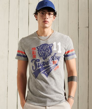 Bonded Varsity Lightweight T-Shirt Image 1