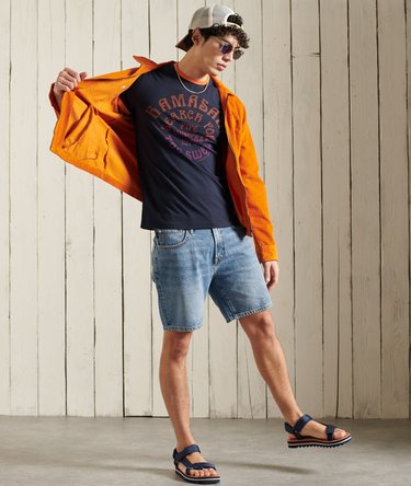 Cali Surf Graphic Ringer T-Shirt Image 2