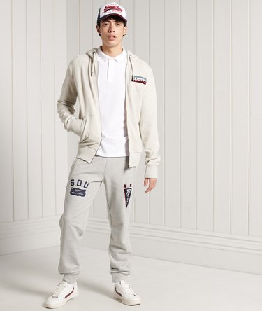 Sudadera de rizo con capucha, cremallera y logo Core Workwear Image 2
