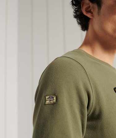 Limited Edition Chenille Patch Crew Sweatshirt Image 4